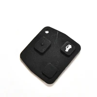 new replacement 3 button rubber remote pad for toyota avensis corolla lexus rav4 3 button remote key fob