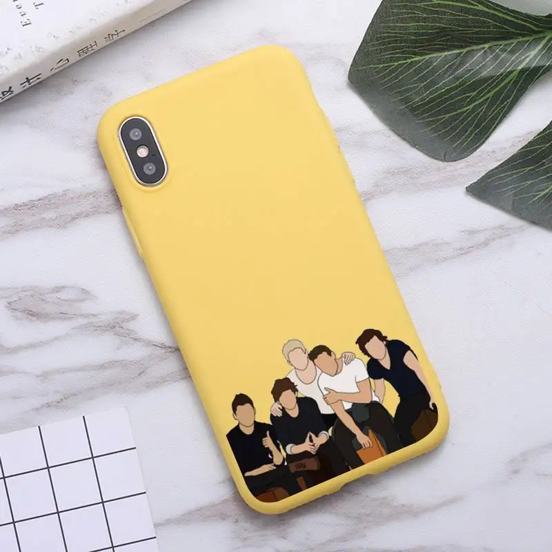 

One Direction Louis Tomlinson high quality Phone Case shell Candy Color for iPhone 6 7 8 11 12 s mini pro X XS XR MAX Plus