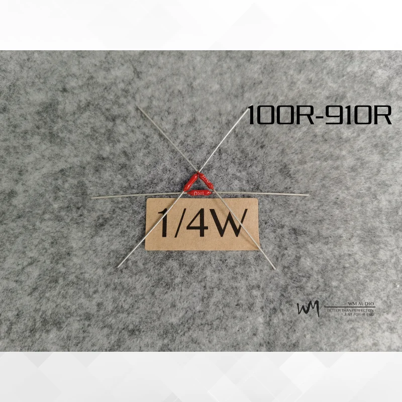 

100R-910R 1/4 Вт лихорадочный класс HiFi аудио сопротивление полный диапазон высокой точности-низкотемпературный дрейф-no sense