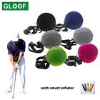 1 Набор для игры в гольф для тренировки замаха помощи помочь коррекции осанки обучение Гольф Смарт надувной мяч с воздушным насосом для начинающих Golfer