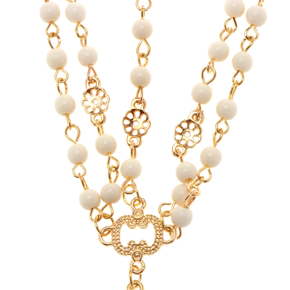 

Vintage Pearl Beads Headband Wedding Head Chain Headpiece Fashion Womens Beach