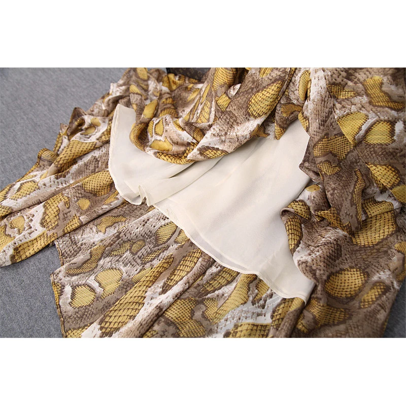 Женское шифоновое платье с длинным рукавом модельное элегантное винтажное