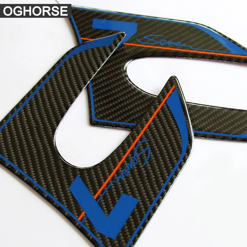 Наклейки из натурального углеродного волокна для боковых крыльев автомобилей 2