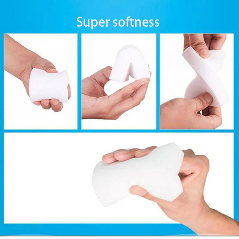 100 шт./лот меламиновая губка волшебная ластик очищающее средство для кухни ванной