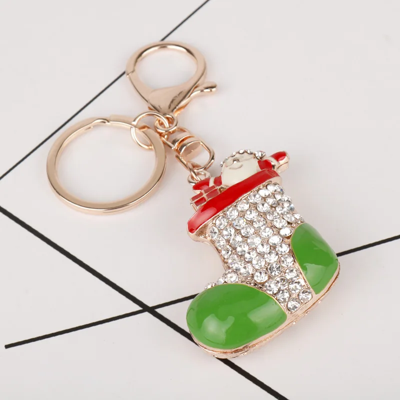 2019 модные ювелирные изделия милый брелок металлический сплав Рождество цепочка