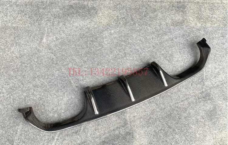 4 серии диффузор для BMW F80 M3 F82 F83 M4 14-19 Стандартный и конвертируемый черный пластик
