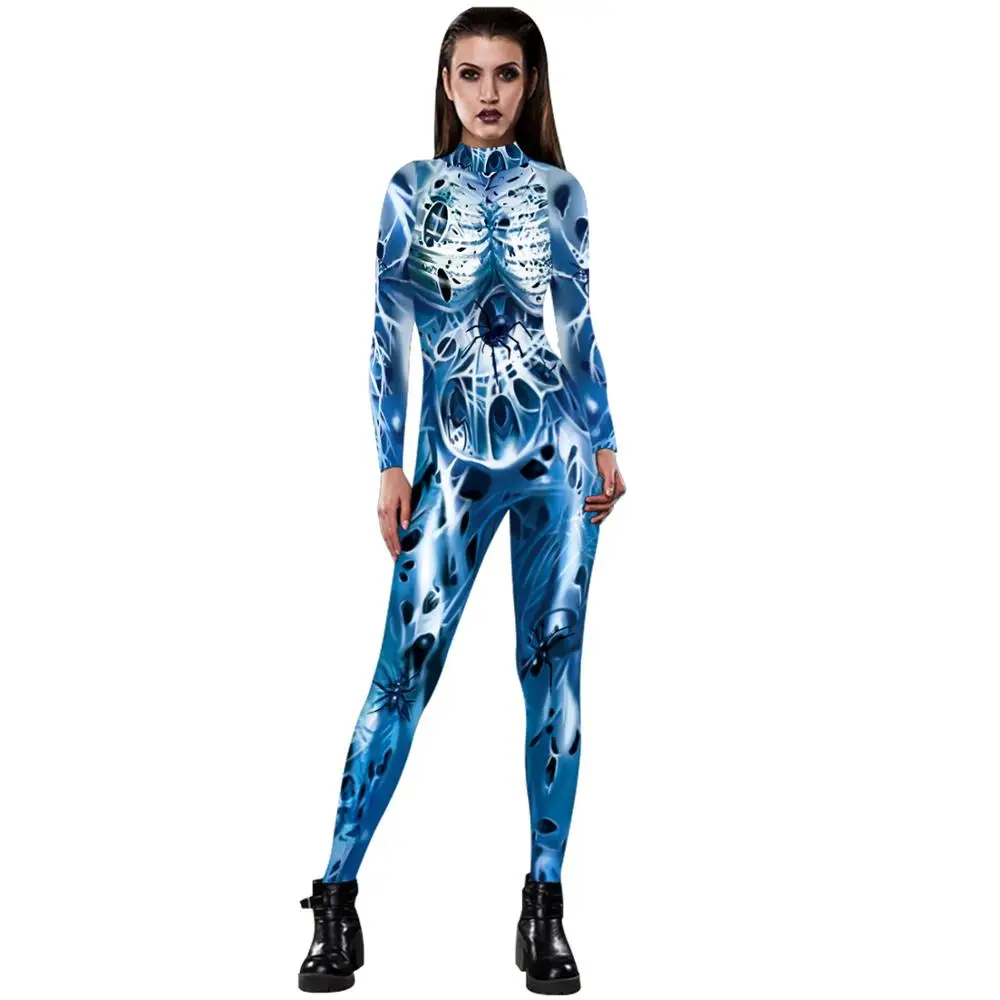 Женский костюм супергероя Эдди Брок для игр PS4 косплея боди зентай на