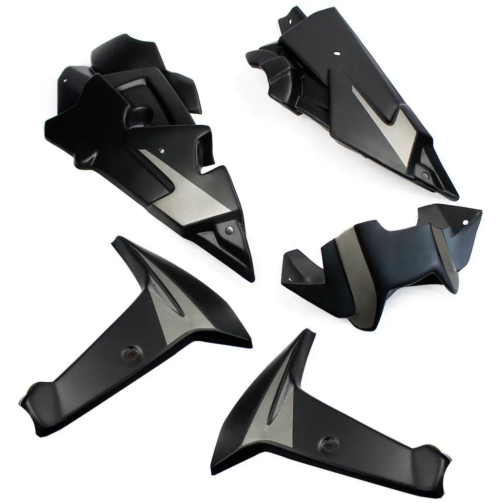 MT-09 FZ-09 FJ-09 мотоцикл bellypan живот Пан двигателя спойлер с радиатора боковой обтекатель для Yamaha FZ MT FJ 09