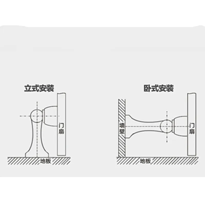 Магнитная дверная наклейка из нержавеющей стали скрытый держатель для