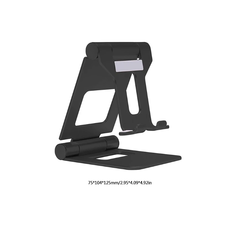 

H7JF Tablet Stand Foldable Tablet Holder Aluminum Desktop Stand Dual adjustable Angle 270° Non-slip for ipad Mini / Air