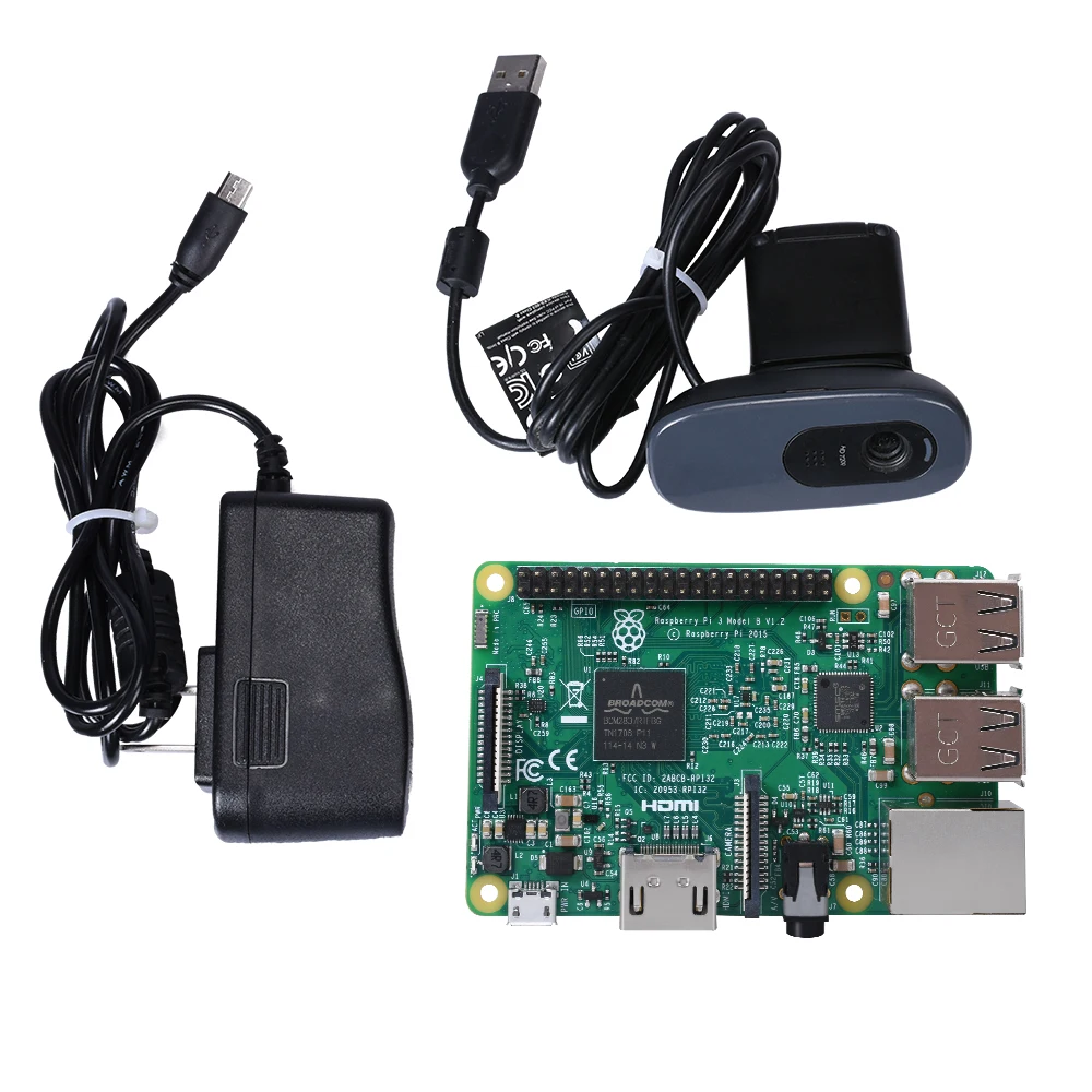 Осьминожка для Raspberry Pi 3 Model B, макетная плата, наборы с адаптером питания для камеры Ender 3, 3D-принтер Raspberry Pi 3B