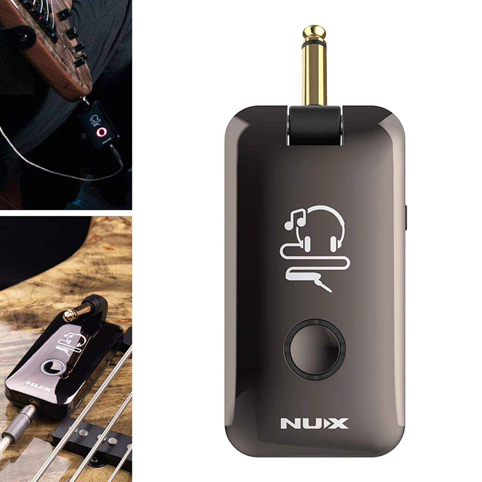 

NuX Mighty Plug MP-2 Guitar and Bass Amp Modeling Headphone Amp Guitar Accessory