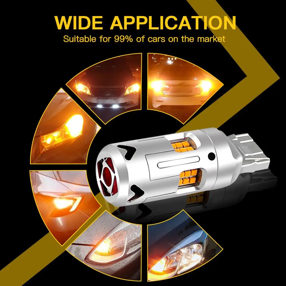 2 CANbus НЕТ ОШИБОК Нет Hyper Flash Plug and play автомобиля сигнал поворота для BMW E46 E90 E91 E92 F30 F31