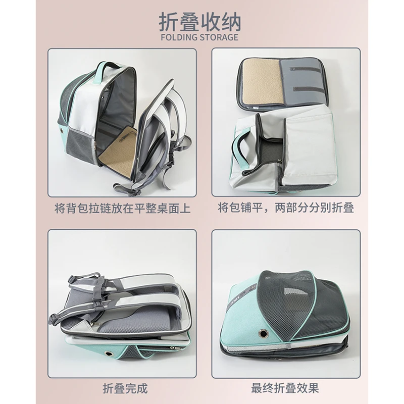 

Spring and Summer New Cat Backpack Pet Out Portable Breathable Cat Backpack