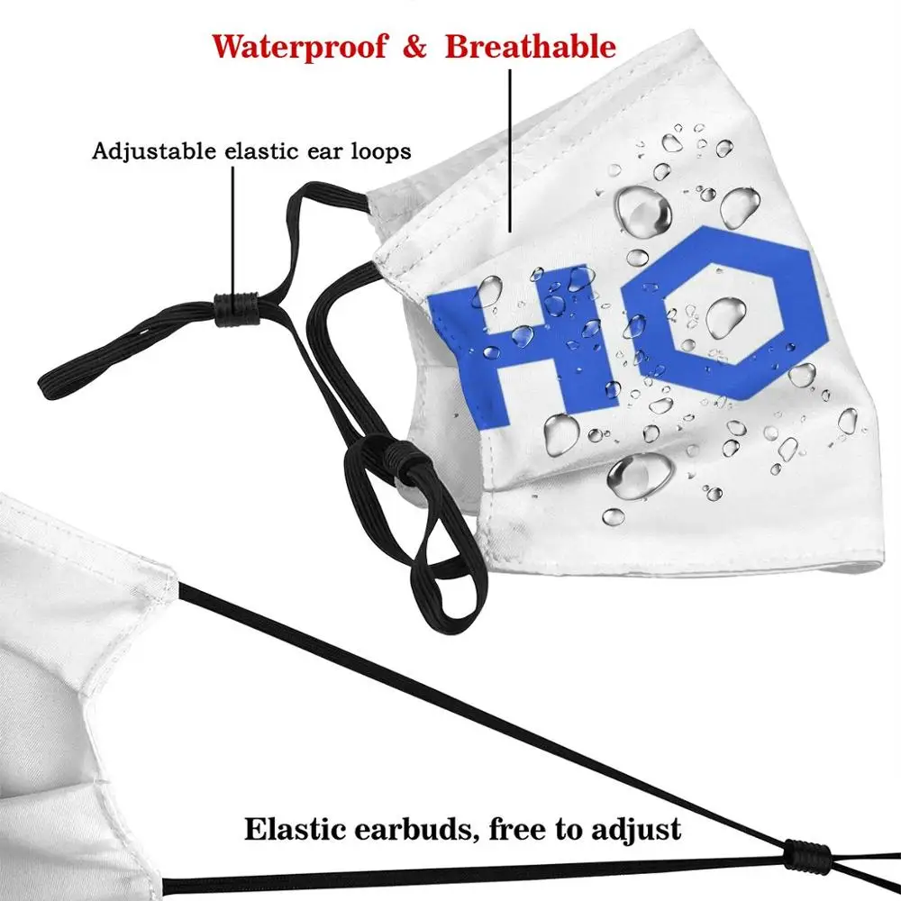 Моющаяся маска Chainlink Hodl с принтом для защиты от пыли Btc Биткоин Eth Ethereum Ltc Litecoin Xrp