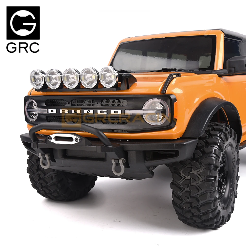 Grc-Foco de techo Traxxas Trx-4 Bronco Chevrolet K5 Axial Scx10iii, reflector de faros G170h-4