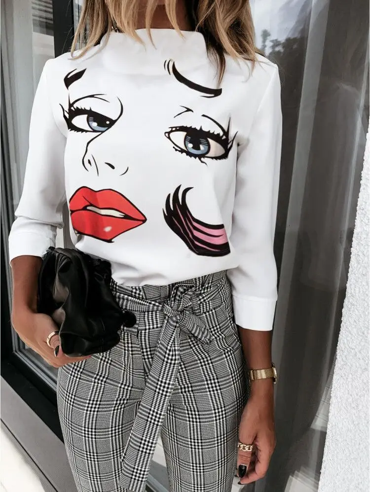 

New fashion Sexy Women Solid Color Sweaters Chain Decor V-Neck Long Sleeve Spring Autumn