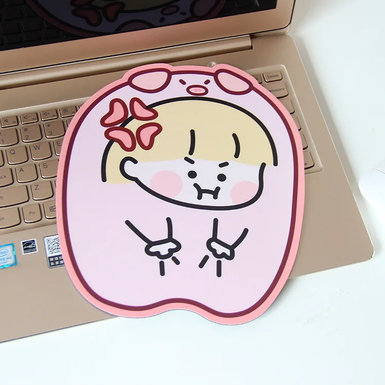 

Cute cartoon girl expression pack mouse-pad kawaii mouse pad pink mouse pad anime mouse pad