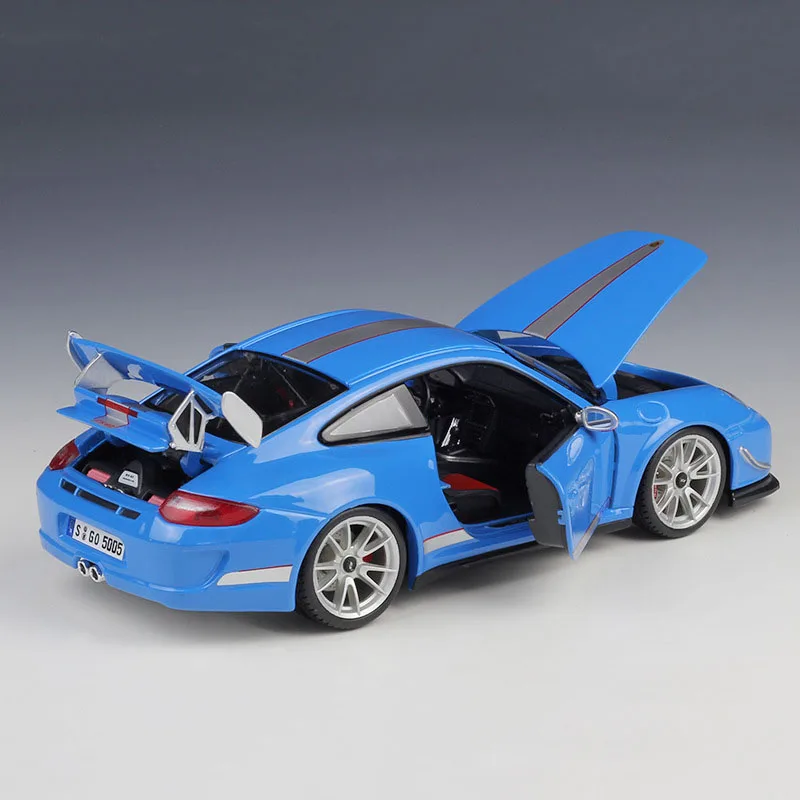 Литая модель автомобиля Bburago 911 GT3 RS 4 0 1:18 спортивный автомобиль из металлического
