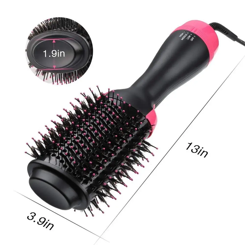 

Hair dryer Comb Multifunctional Infrared Negative Ion Hot Air Comb Straight Hair Curling Comb