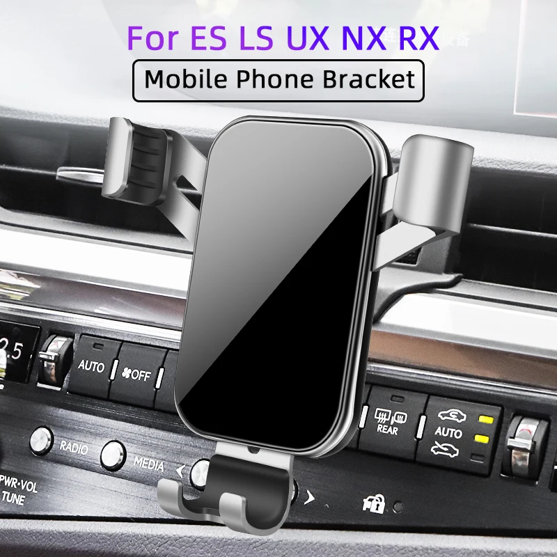 

Car Mobile Phone Holder Mounts Stand GPS Gravity Navigation Bracket For Lexus ES LS UX NX RX 200 250 260 300 500 Car Accessories