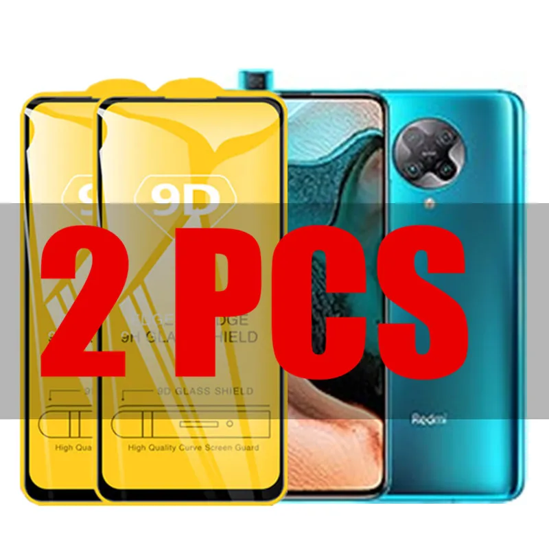 

Стекло 9D для Xiaomi Poco F2 Pro, 2 шт., защитное стекло на Xiomi Redmi K30 Pro Poco F2 Pro, Защитная пленка для экрана