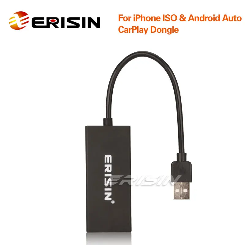 Erisin ES222 CarPlay Dongle USB Android автомобильный спутниковый навигатор зеркальный BT для iPhone