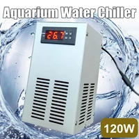 120w lcd display water chiller cooling device aquarium fish tank constant cooling equipment temperature control tools ac110 240v