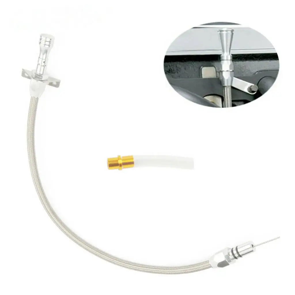 Гибкая нержавеющая модель TH400 для Chevy щуп коробки передач Turbo SBC | Автомобили и