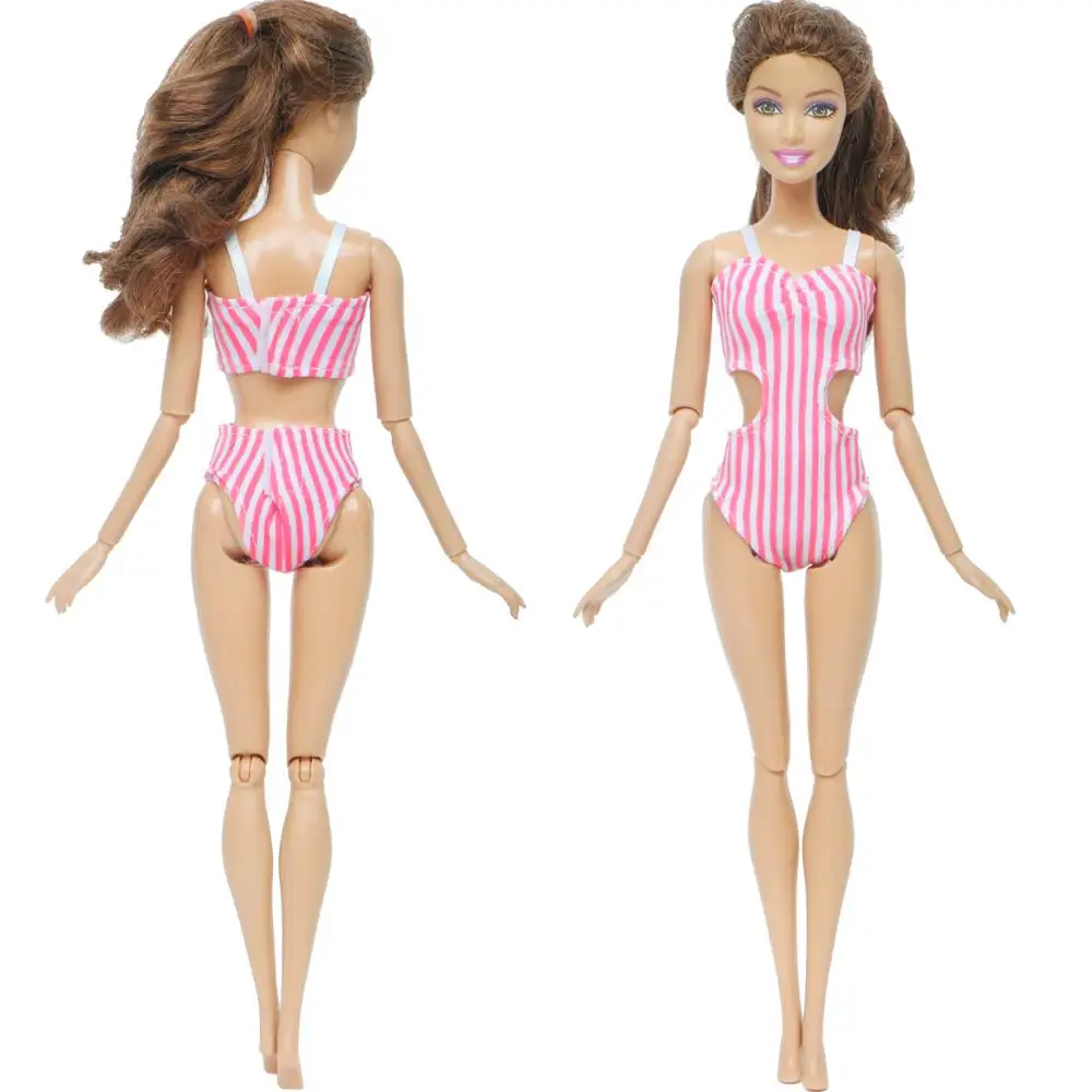 7 шт./лот = 1 комбинезон в красную полоску купальник + случайный купальник-1 шт.