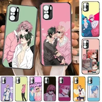 yarichin club anime phone case for xiaomi redmi poco f1 f2 f3 x3 pro m3 9c 10t lite nfc anime black cover silicone back prett mi