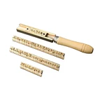 Кожаное ремесло Горячее тиснение фольгой латунь алфавиты буквы пресс цифры на заказ логотип Бронзовый бренд инструменты DIY