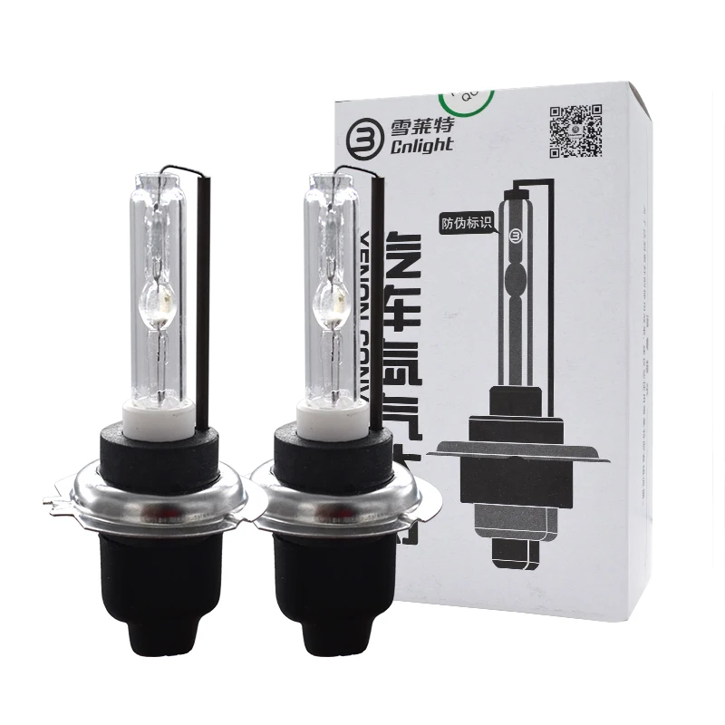 Оригинальная лампа Xenon HID 35W Cnlight H7 H1 H3 H11 9005 HB3 9006 с керамической металлической основой 4300K 5000K 8000K 6000K автомобильная автолампа.