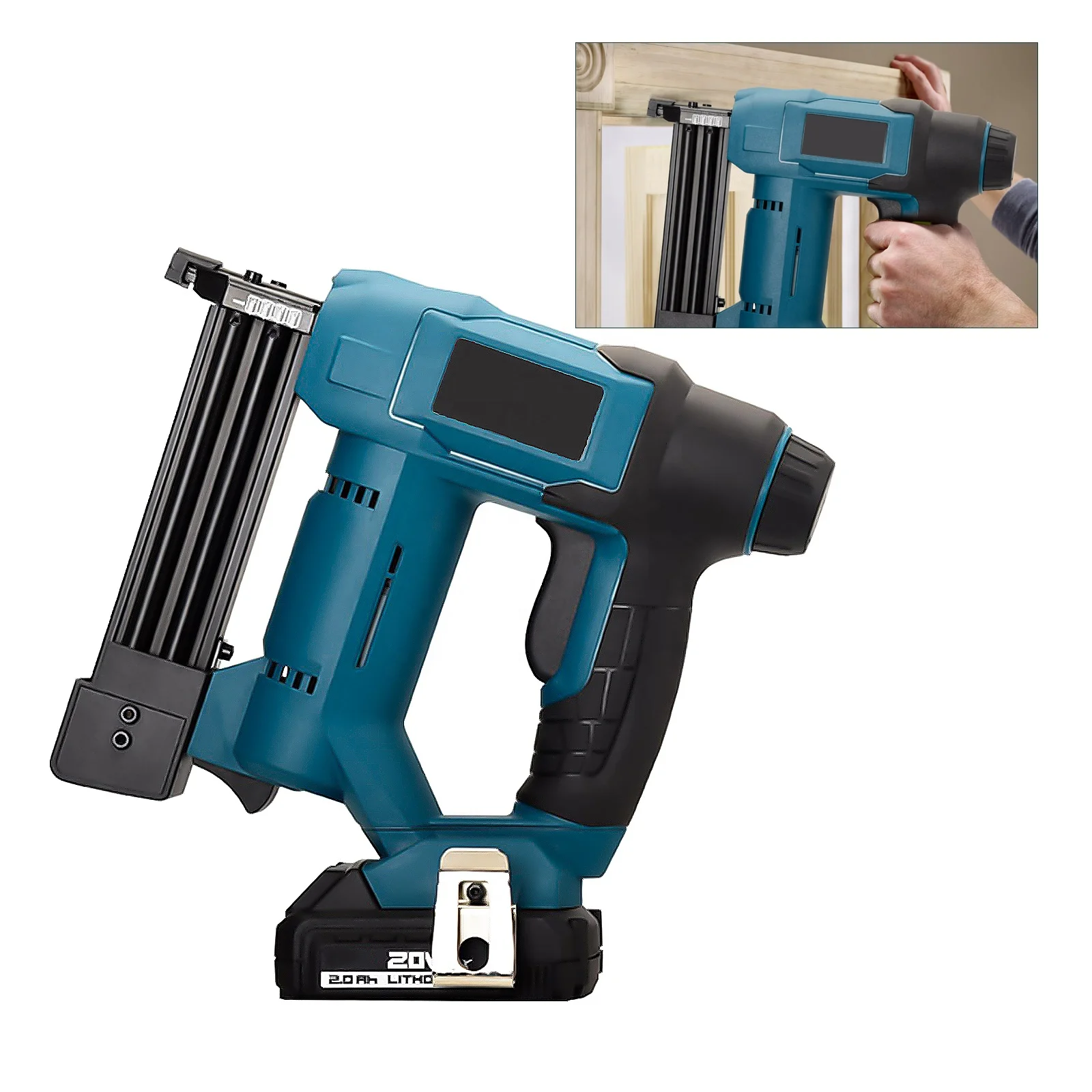 

Electric Nail Gun High-quality Woodworking F30 Straight Nail Gun Wireless Rechargeable 20V Lithium Nail Gun With 2.0 AH Battery