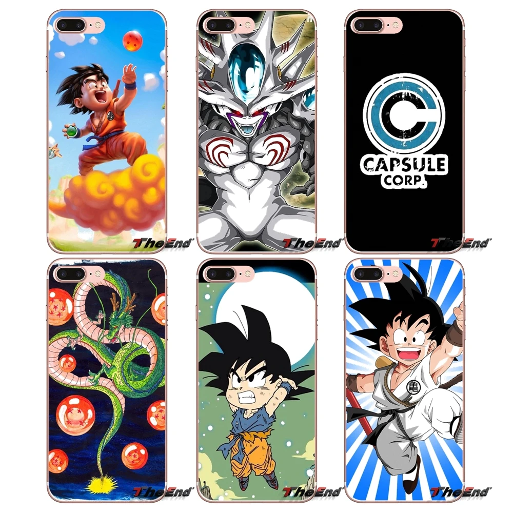 Японский аниме Dragon Ball Z Goku мягкий чехол для samsung Galaxy S9 Plus Note 8 One oneplus 5T Meizu M5s LG V30 htc U11 |