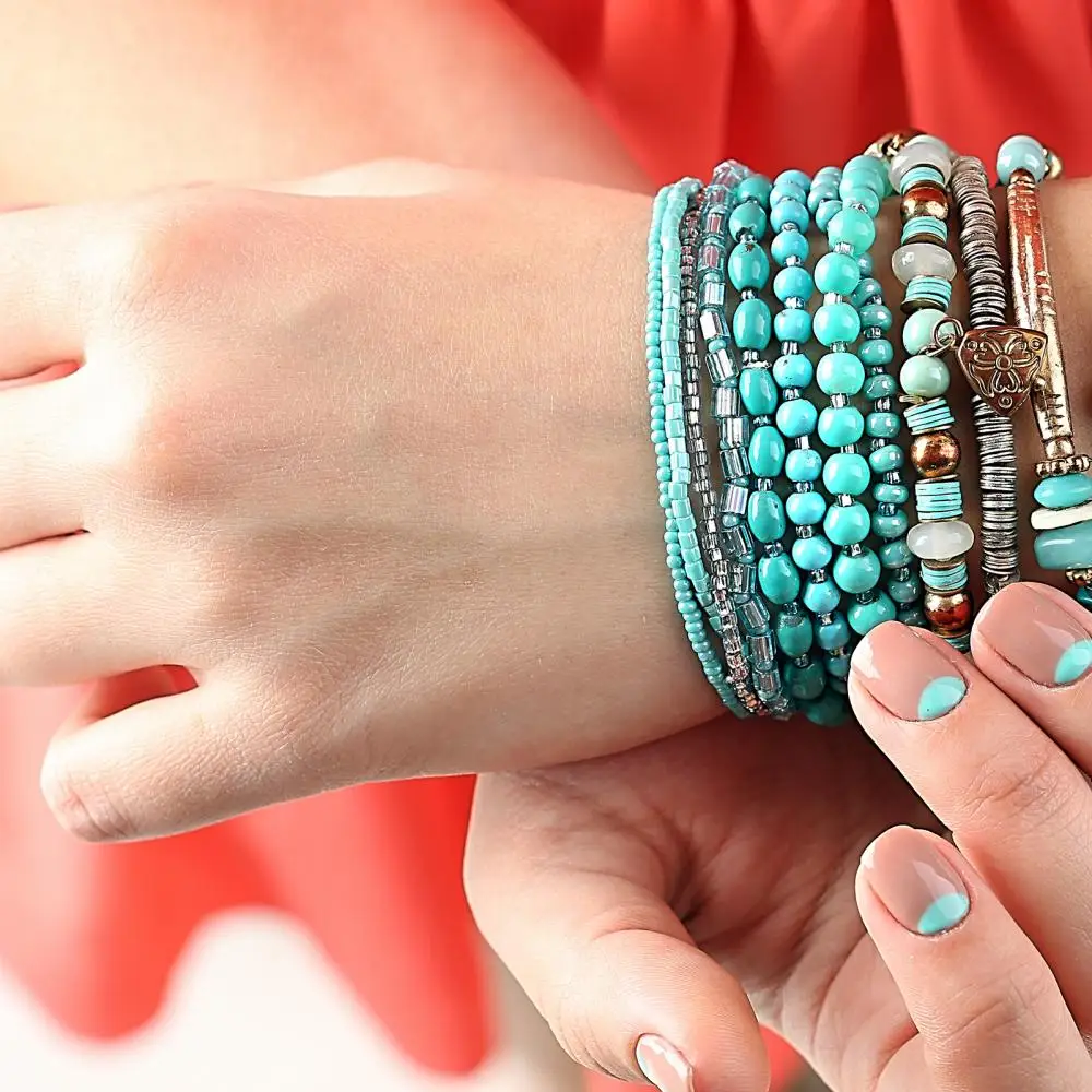 

Mini Glass Beads Kit Funny House Mini Glass Beads DIY Bracelet Art and Jewellery Making Kit DIY Craft Colored Beads Assortment