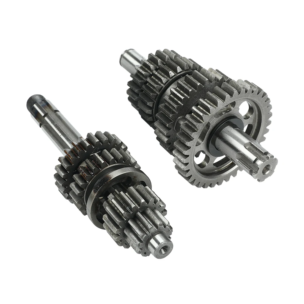 

LF140 коробка передач двигателя, комплект вала главного счетчика для Lifan 140cc 1P55FMJ, горизонтальный кик-стартер, двигатель для грязи, пит-байки