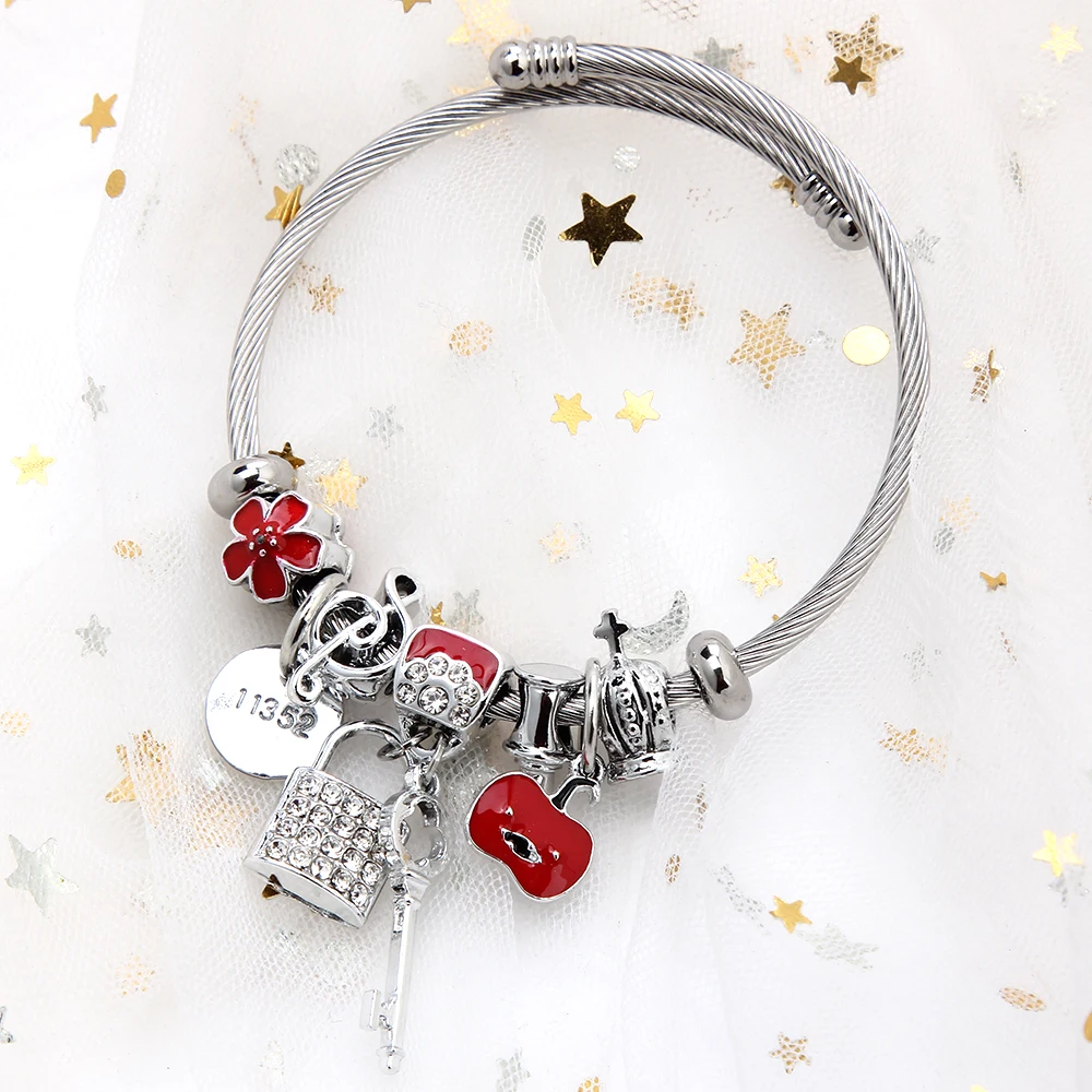 Пчелы Пандоре обаятельные браслеты для женщин и девушек с украшением в виде