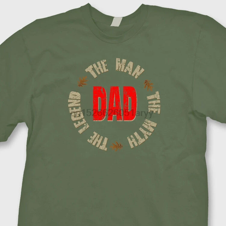

DAD The MAN The MYTH The LEGEND T-shirt Fathers Day Papa Gift Tee Shirt(1)