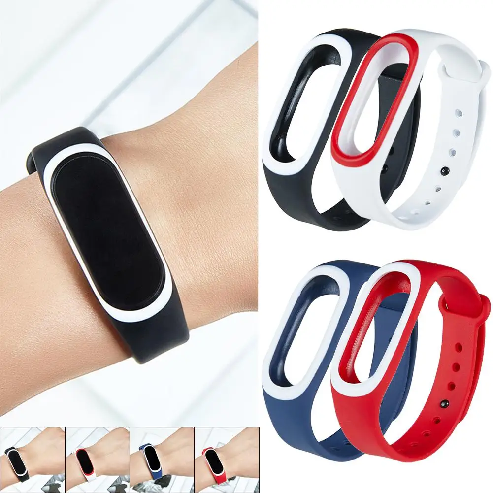 Мягкий силиконовый цветной браслет ремешок для спортивных часов Xiaomi Hey Plus + смарт