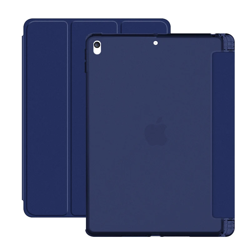 Для iPad Pro 10,5 чехол с карандашом для iPad Air 3 чехол, GOOJODOQ ультра тонкий легкий чехол для iPad Air 3 Чехол - Цвет: blue