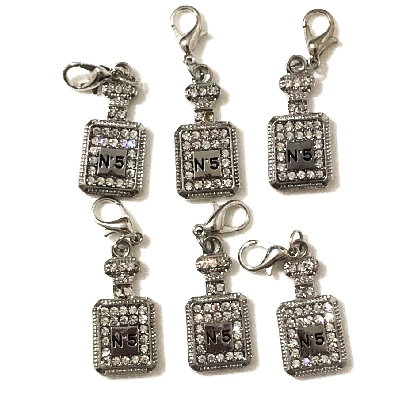 

Флакон для духов 6 шт./лот, подвеска ручной работы, подвеска «сделай сам» для браслета, ожерелья, сумки