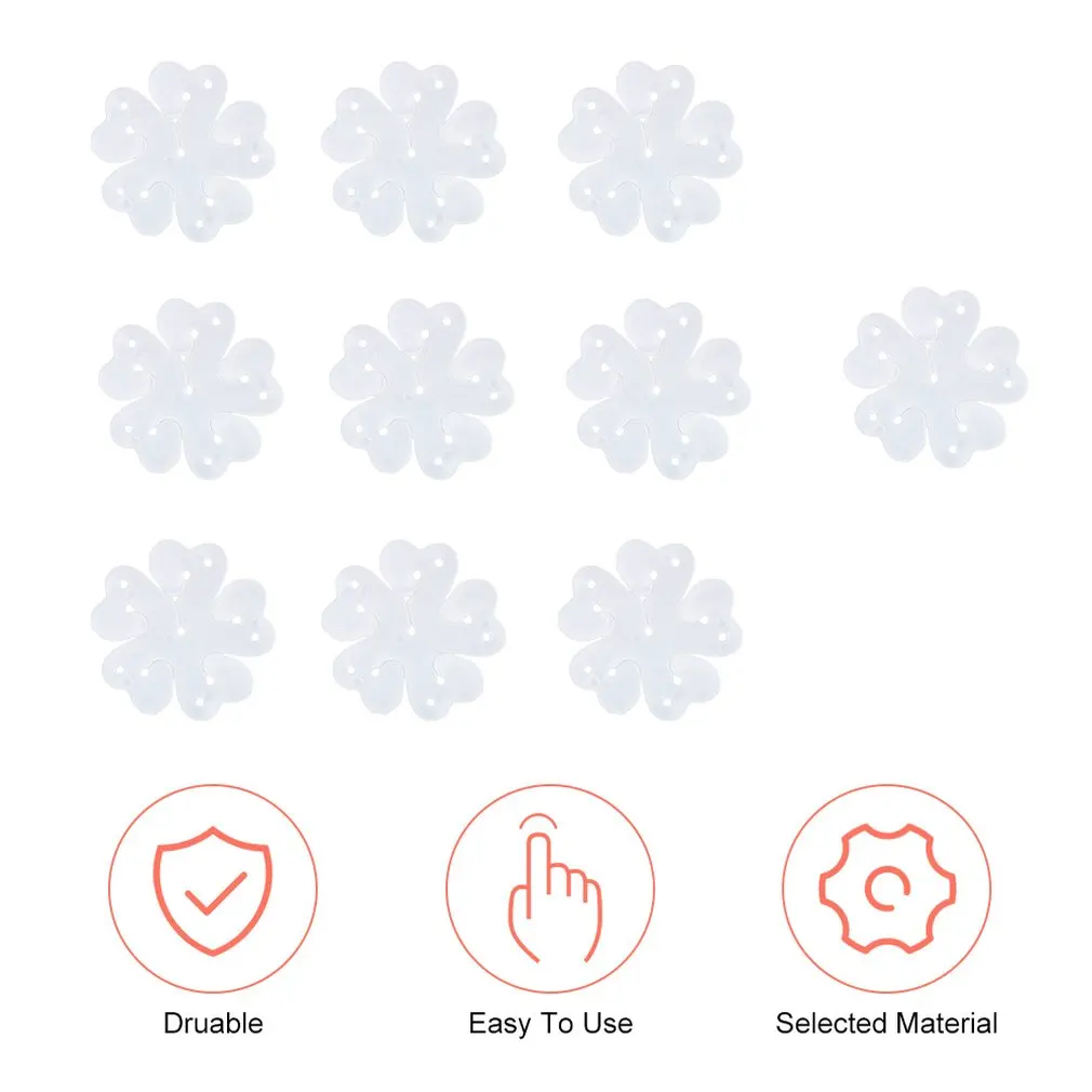 2018 новинка 10 шт. зажимы для шаров в форме цветка сливы Арка держатель