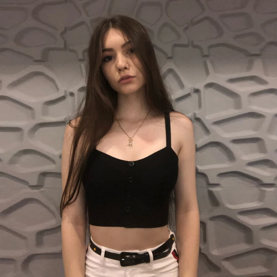 

gkfnmt Plus Size 3XL Crop Top Women Camis Halter Top Woman Camisole 2021 Summer Sleeveless Sexy Low Chest Button Back Elastic