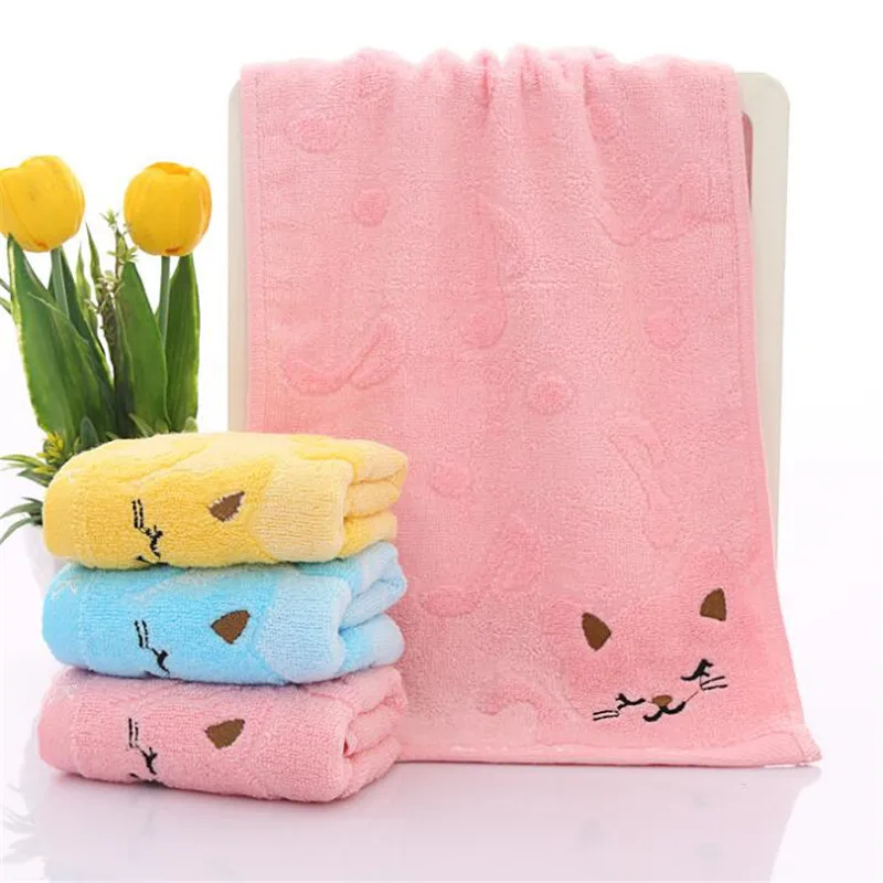 25*50 см полотенце для лица детское быстросохнущее Впитывающее Воду сухое сладкое