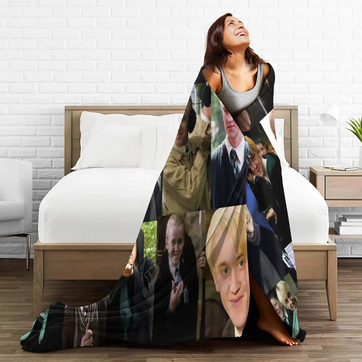 

Ultra Soft Sofa Blanket Cover Blanket Cartoon Cartoon Bedding Flannel plied Sofa Bedroom Decor for Children and Adults 16