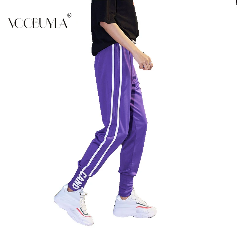 Voobuyla спортивные штаны женские свободные для йоги брюки упражнений фитнеса бега