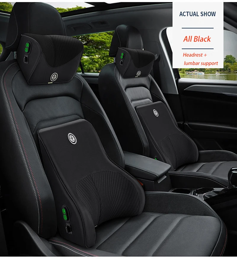 Автомобильная Массажная подушка на талию для шеи электрическая Подушка сиденья