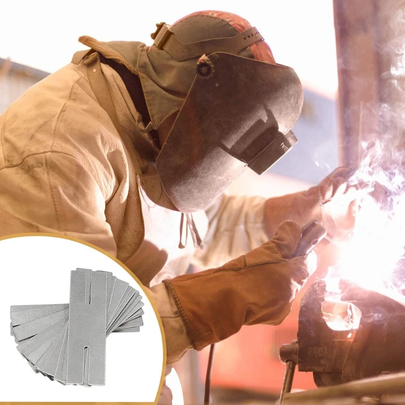 

100pcs 0.15*8*28 H type Nickel Plated Steel Strap Strip Sheets for Battery