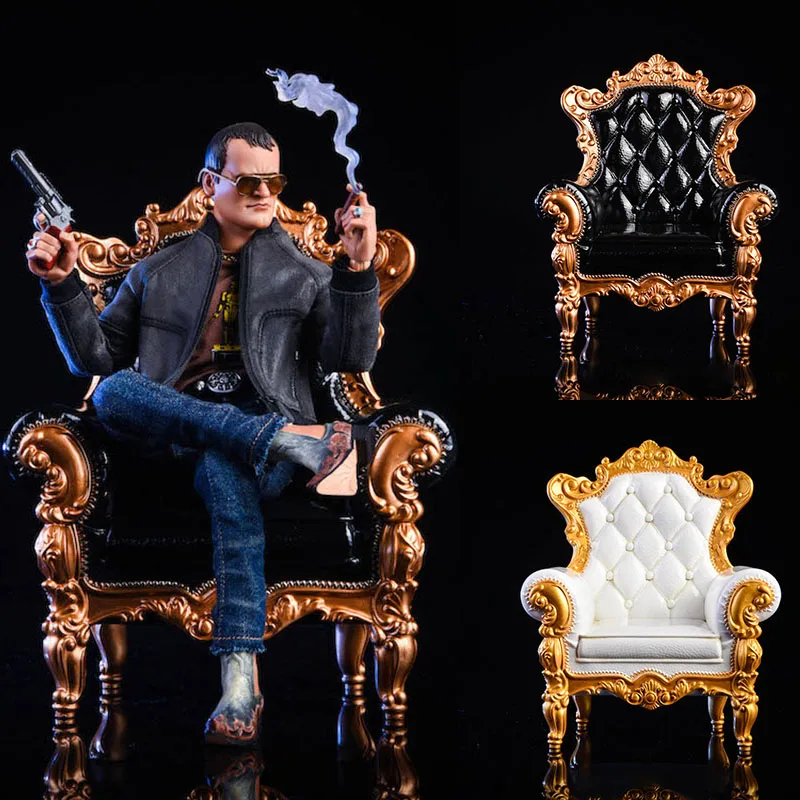 

VSTOYS 1/6 Luxury PU Sofa Royal Chair Model 19XG40 Scene Accessories Props Fit 12'' Soldier Action Figure Body